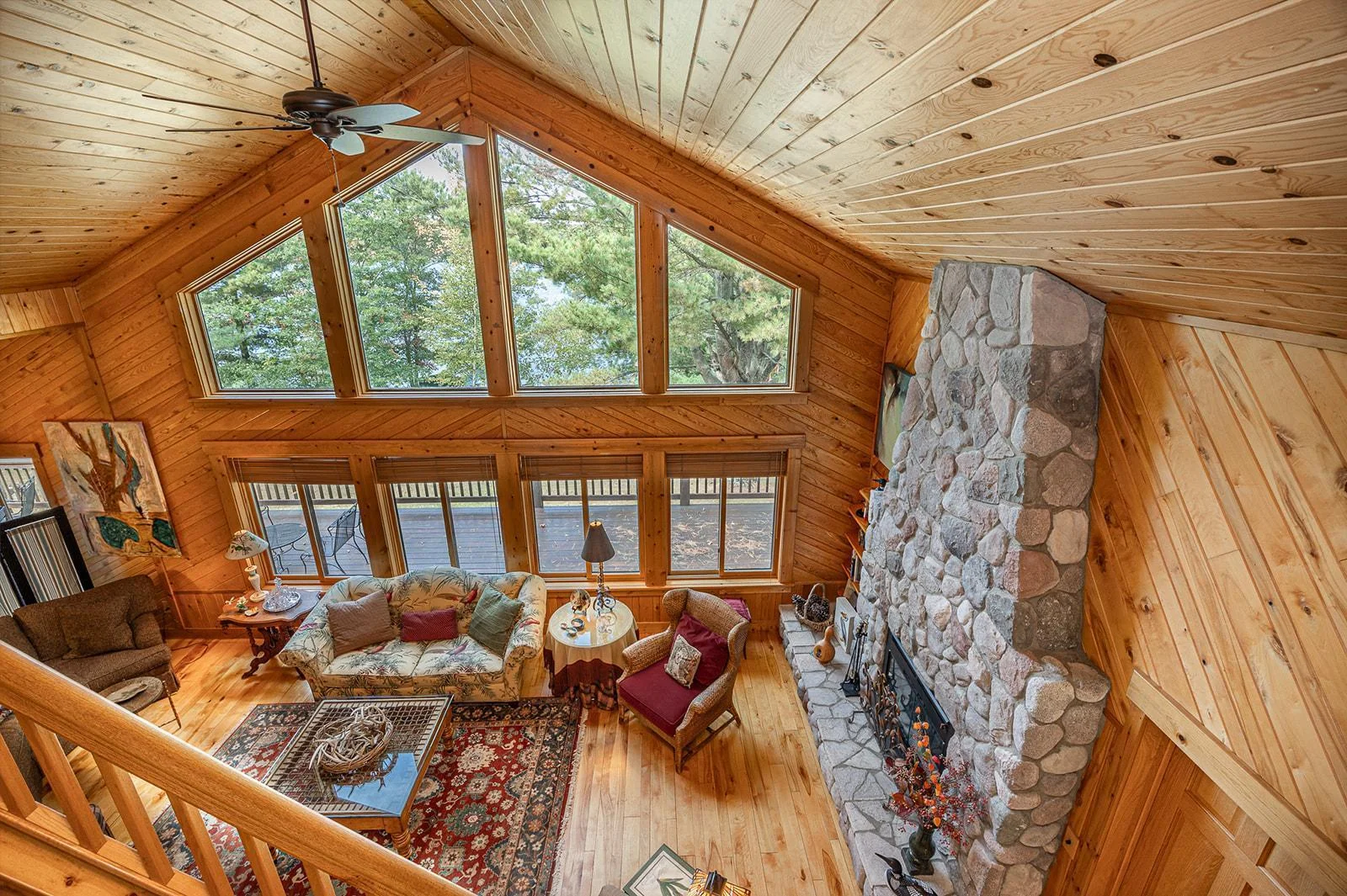Views from upstairs loft