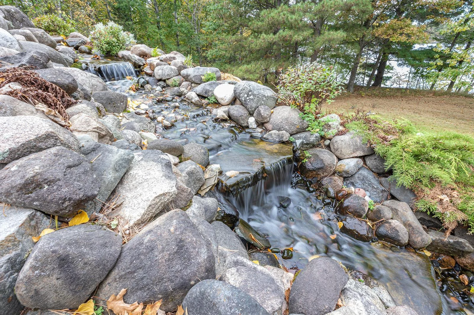 Enjoy the sounds of his beautiful fountain