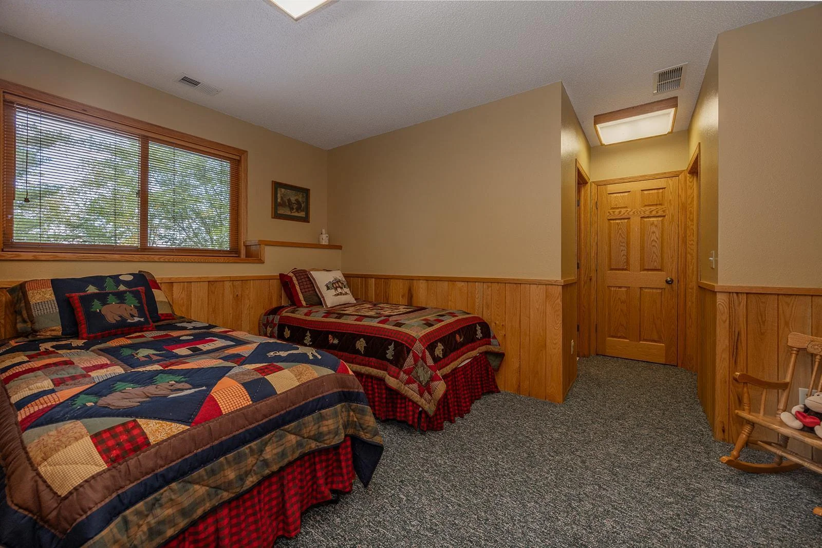 Lower level bedroom