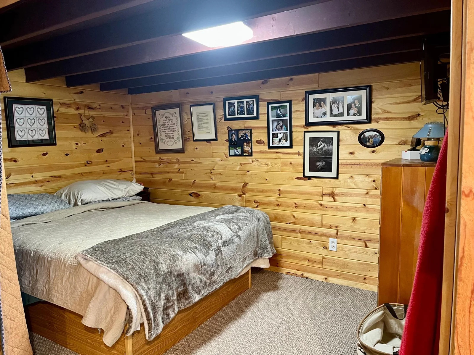Used as a bedroom, closet, no window