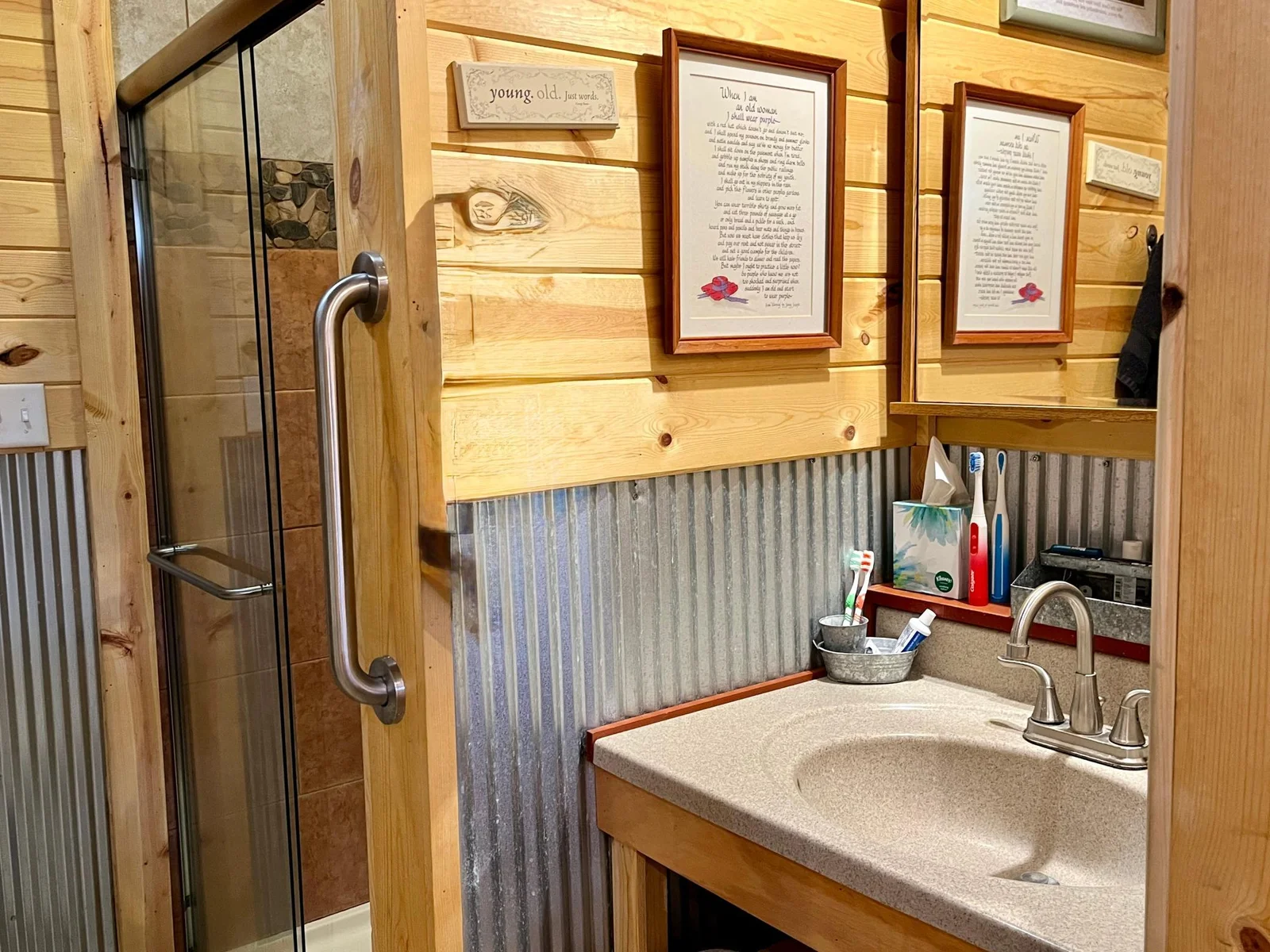 3/4 Bath/Laundry