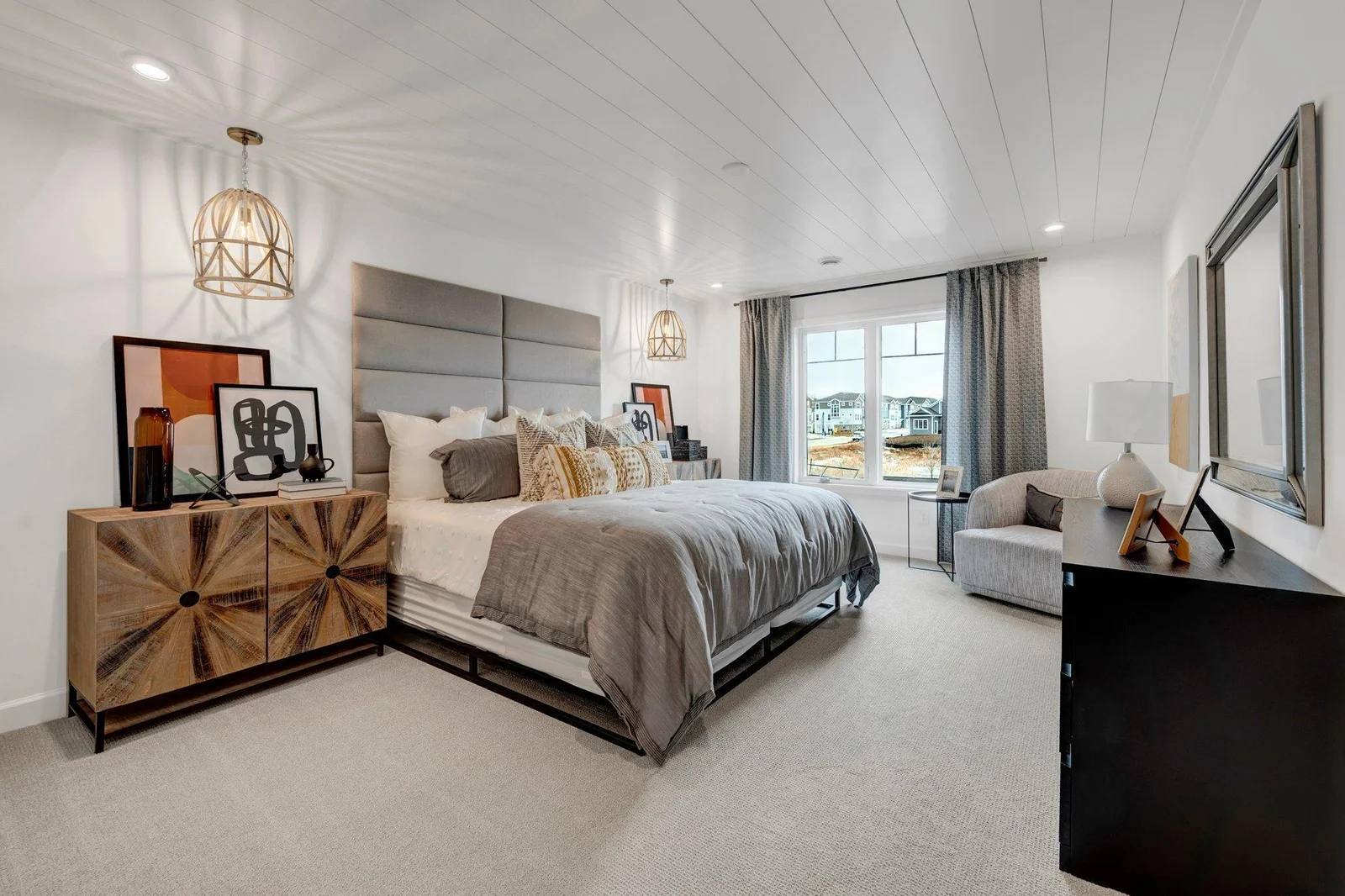 Pictures from previously built model home to showcase space. See listing agent for specific selections and options going into subject property.