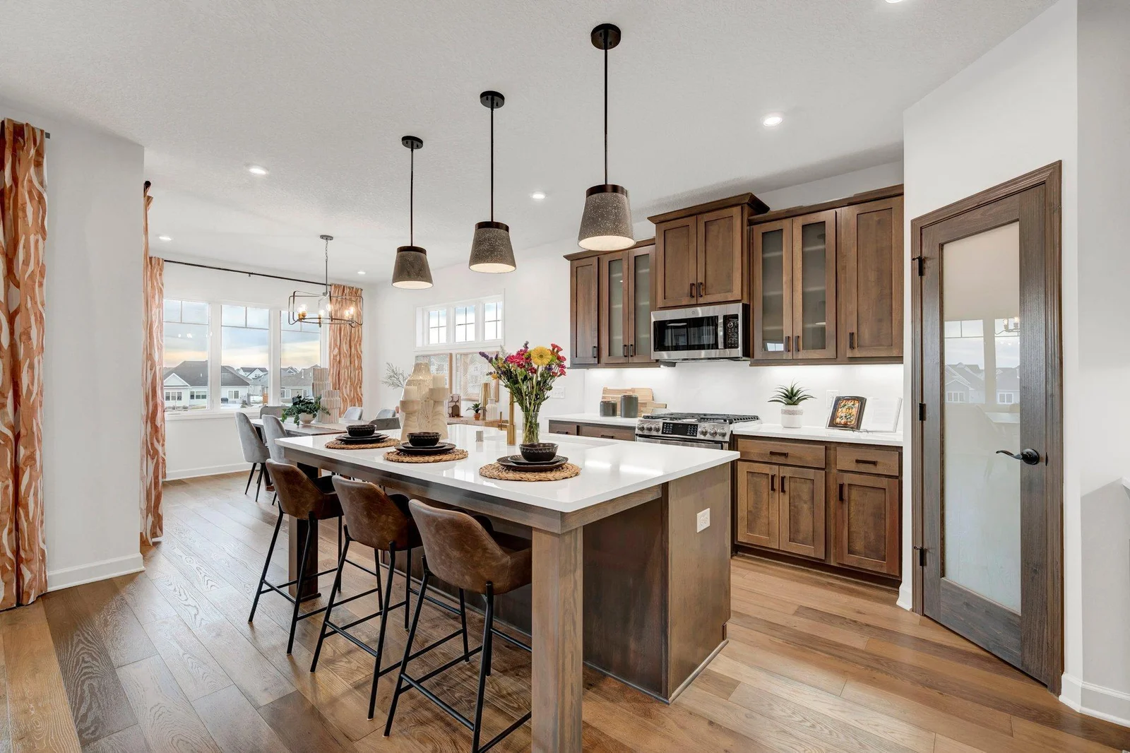 Pictures from previously built model home to showcase space. See listing agent for specific selections and options going into subject property.