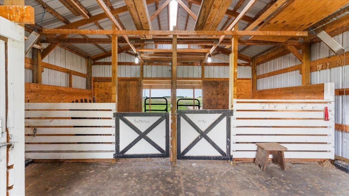 Barn Interior.