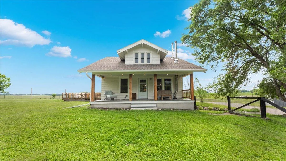 Home features a covered front porch.