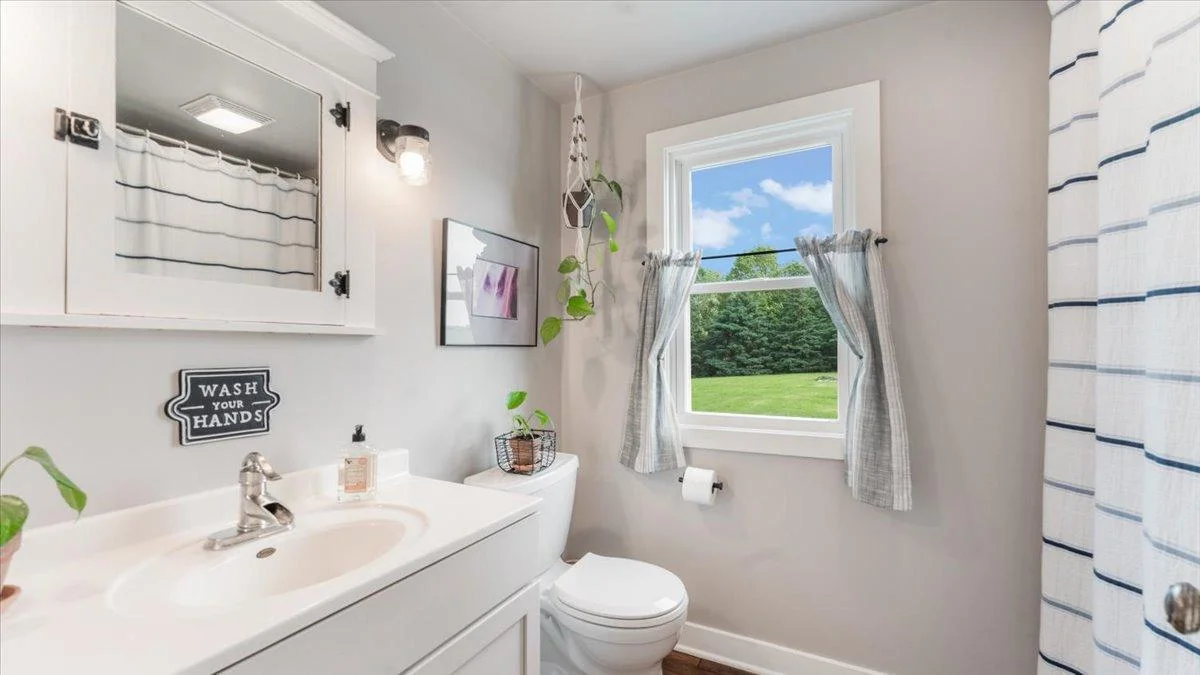 Main floor bathroom