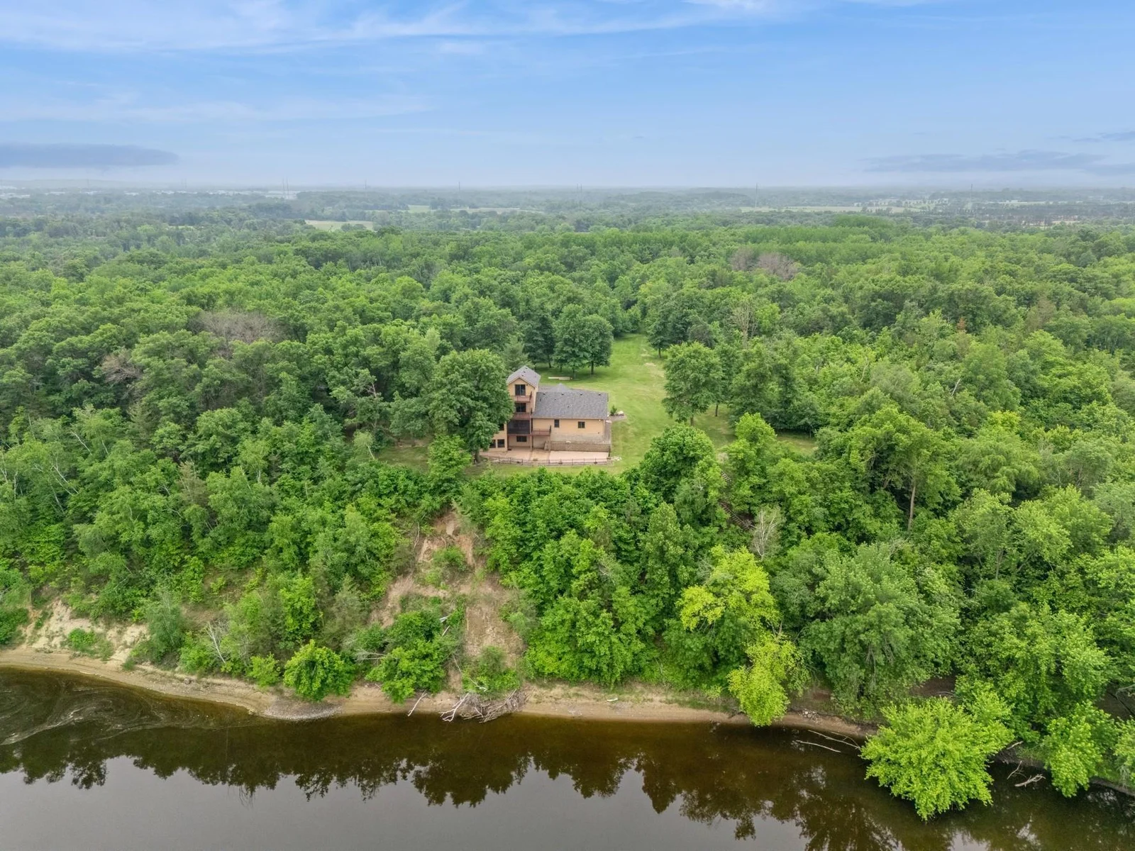 River view of home