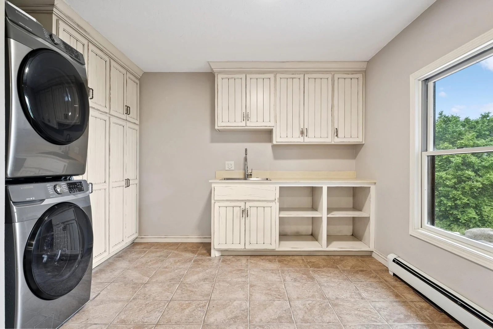 Main floor laundry room