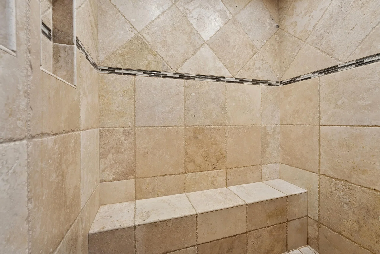 Owners private walk in shower
