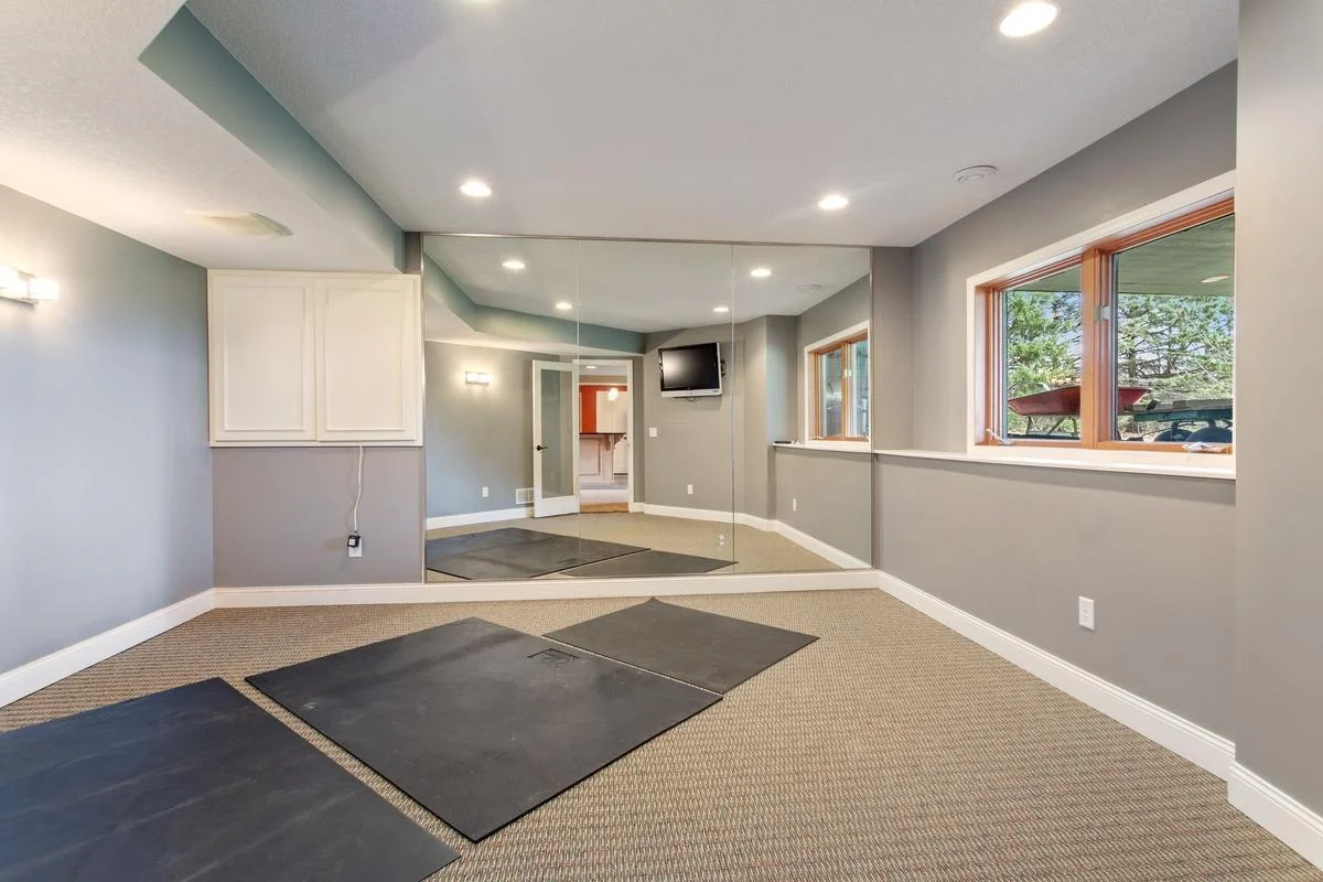 Lower level exersise room