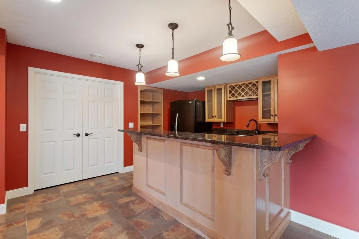 Lower level family room