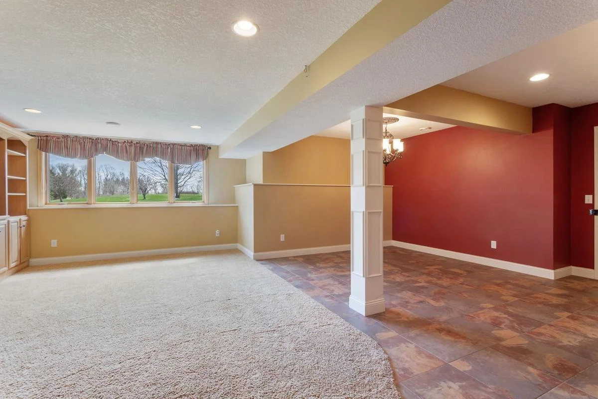 Lower level family room