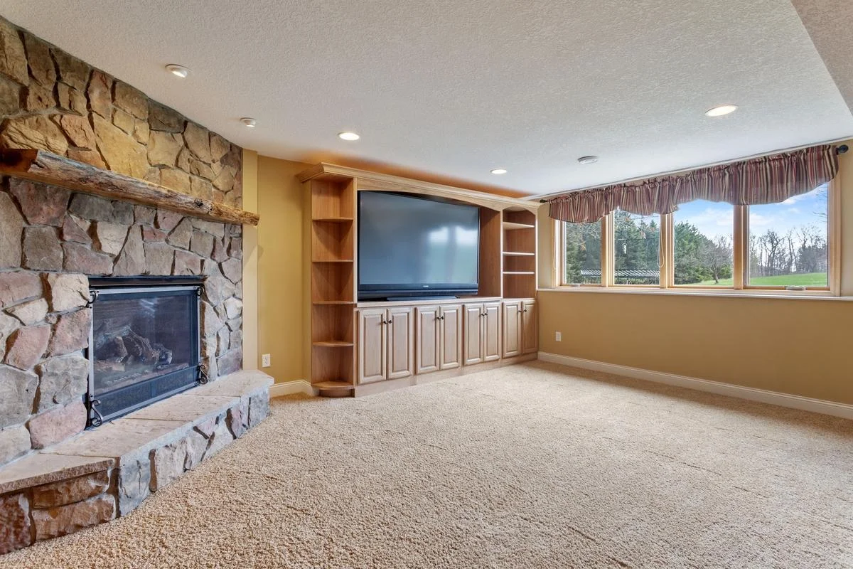 Lower level family room