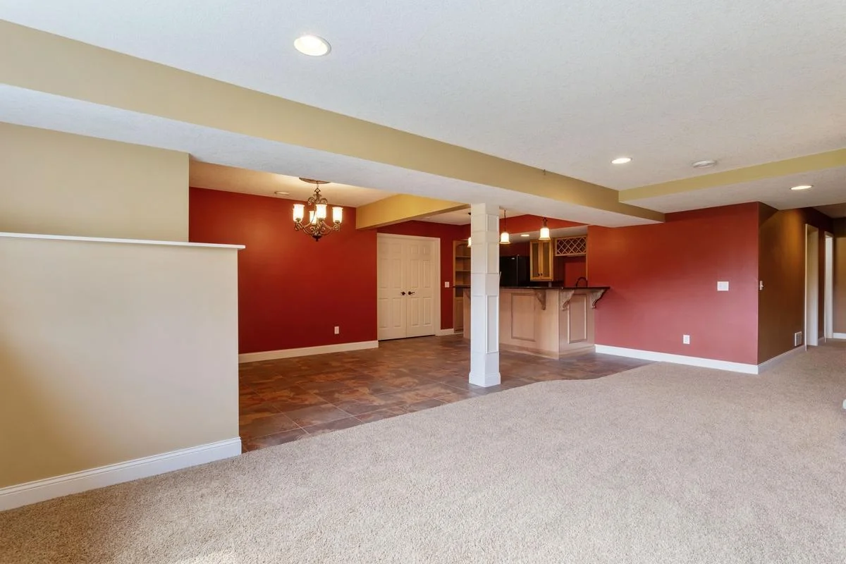 Lower level family room