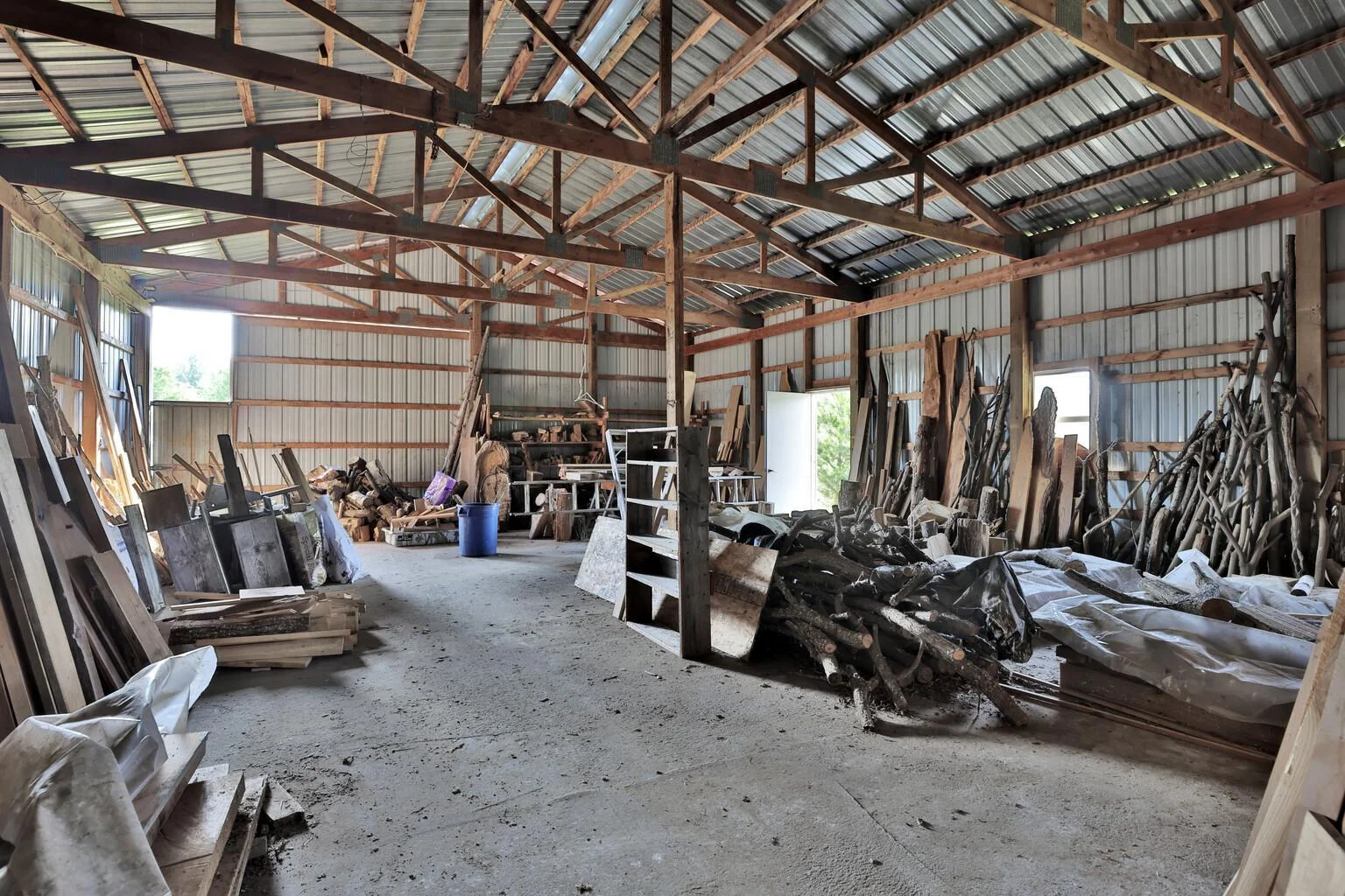 Great space for storage.