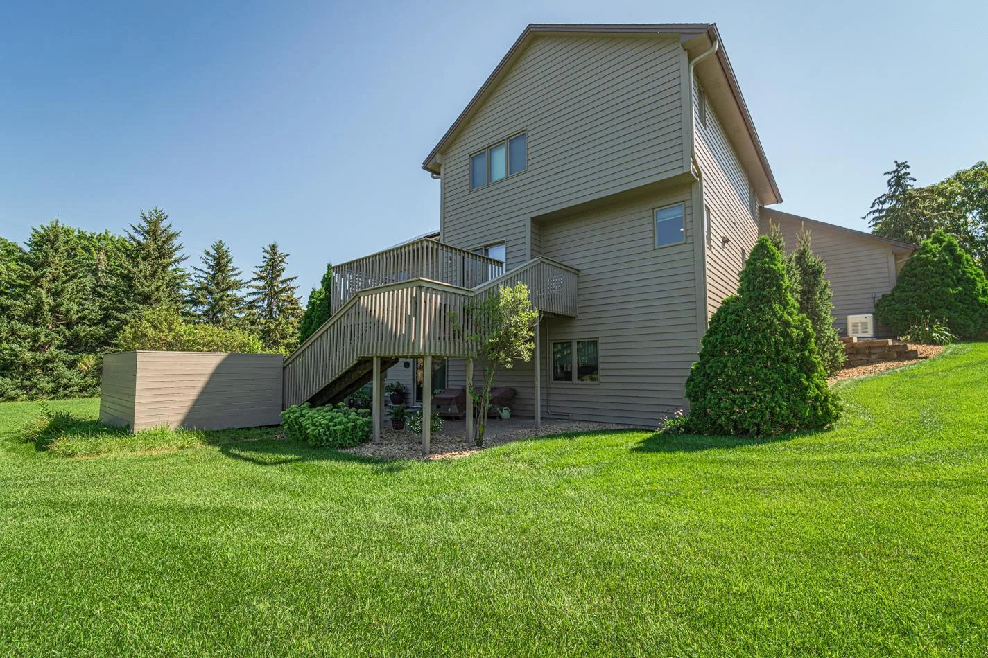Exterior Back | Decks
