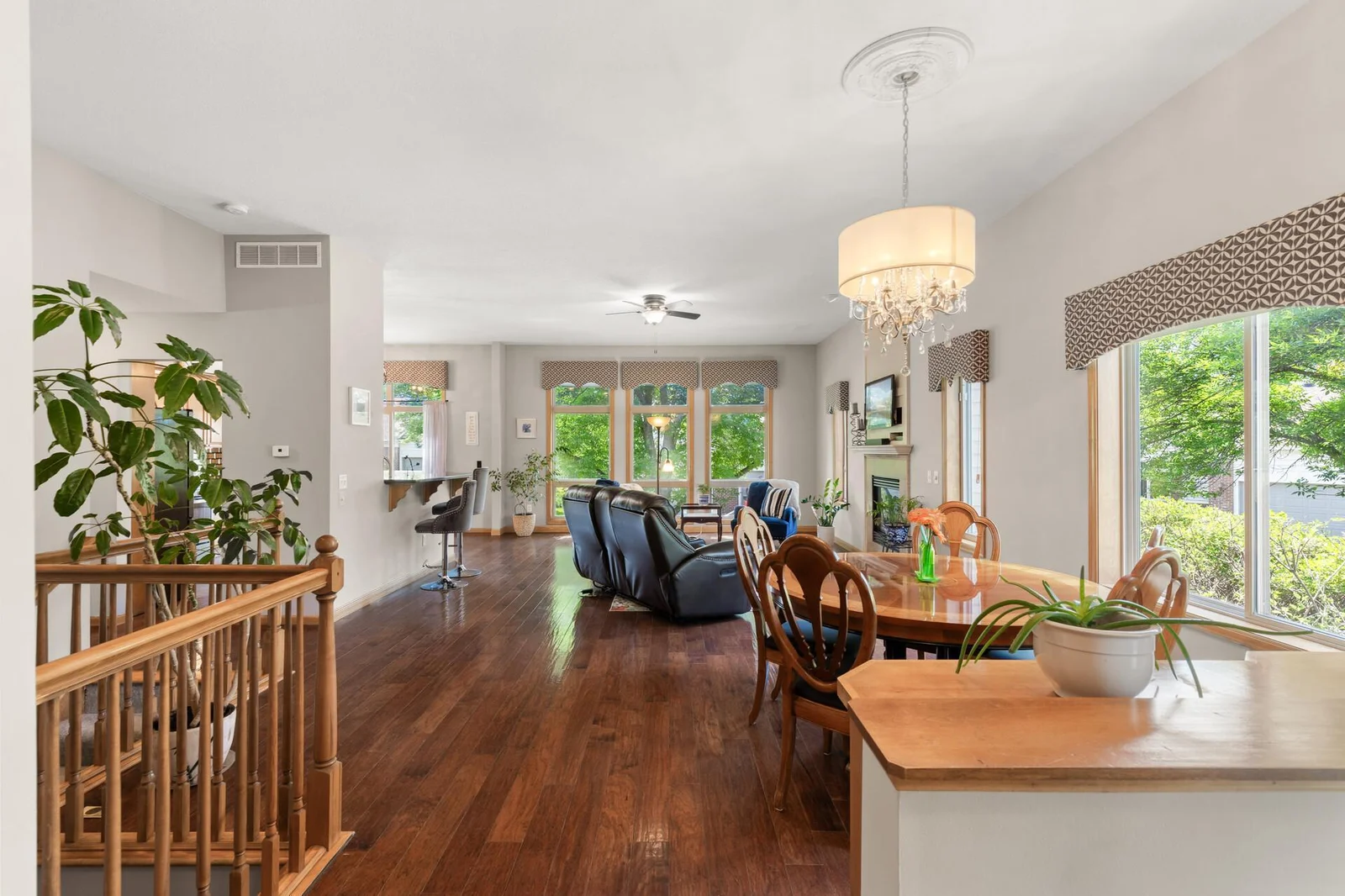 Beautiful flooring throughout.