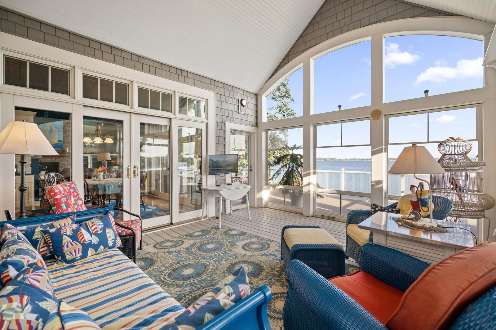 Cathedral ceilings - tons of natural light!