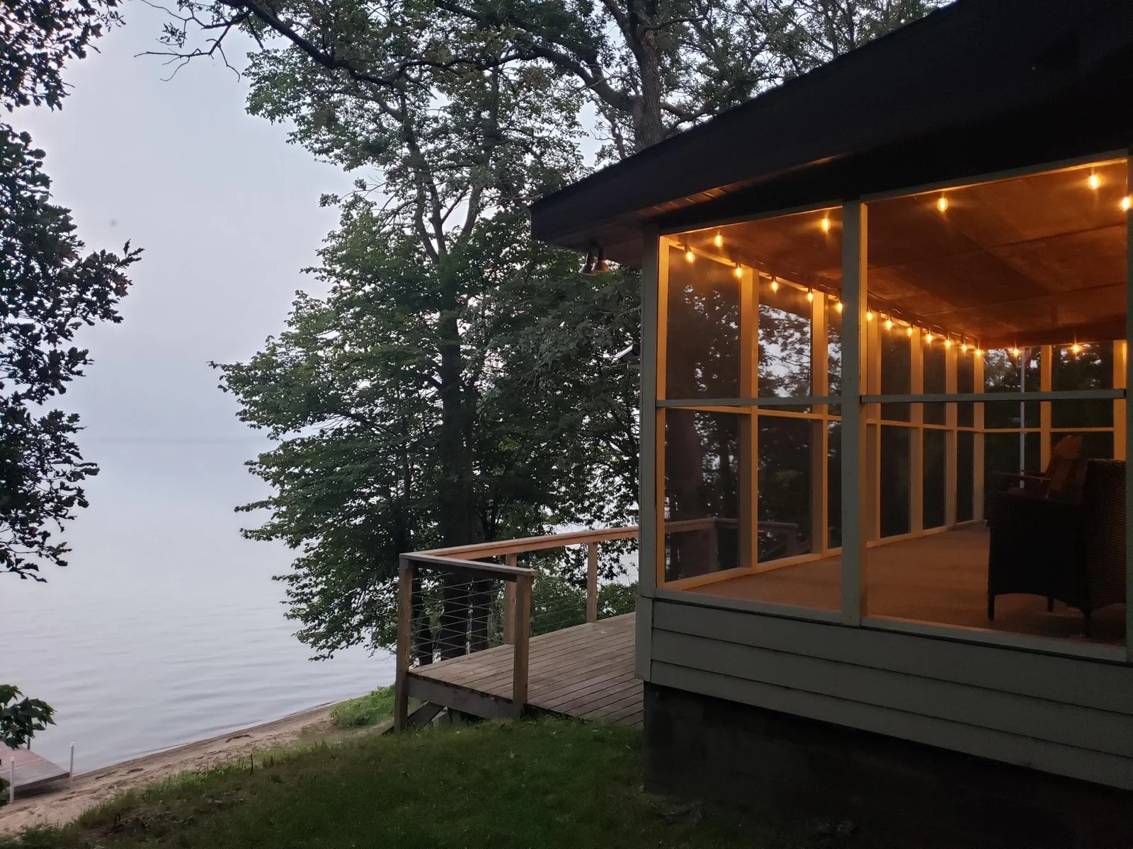North Side view of lake