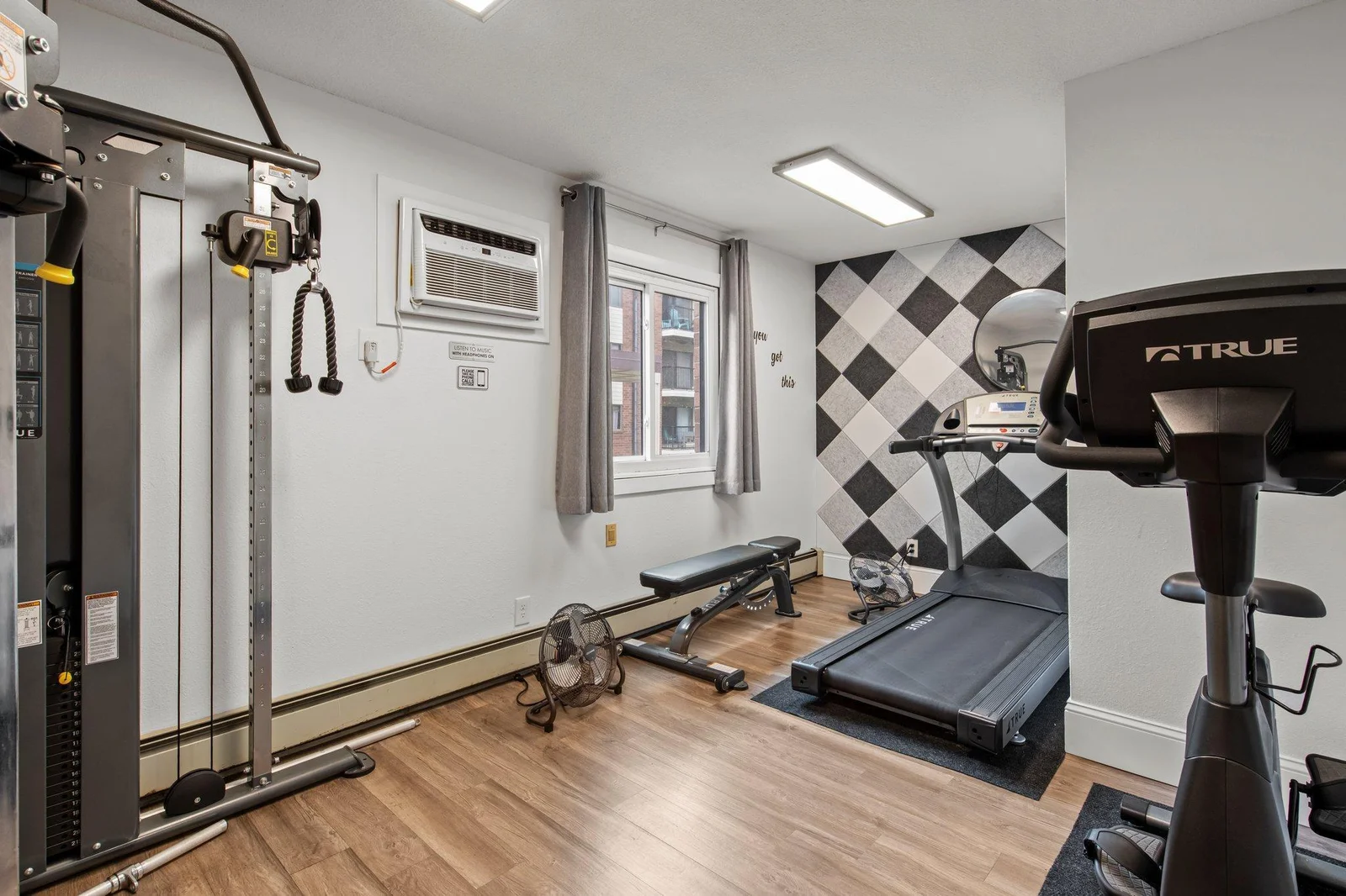 Enjoy your morning or evening work-out in the gym located on the first floor.
