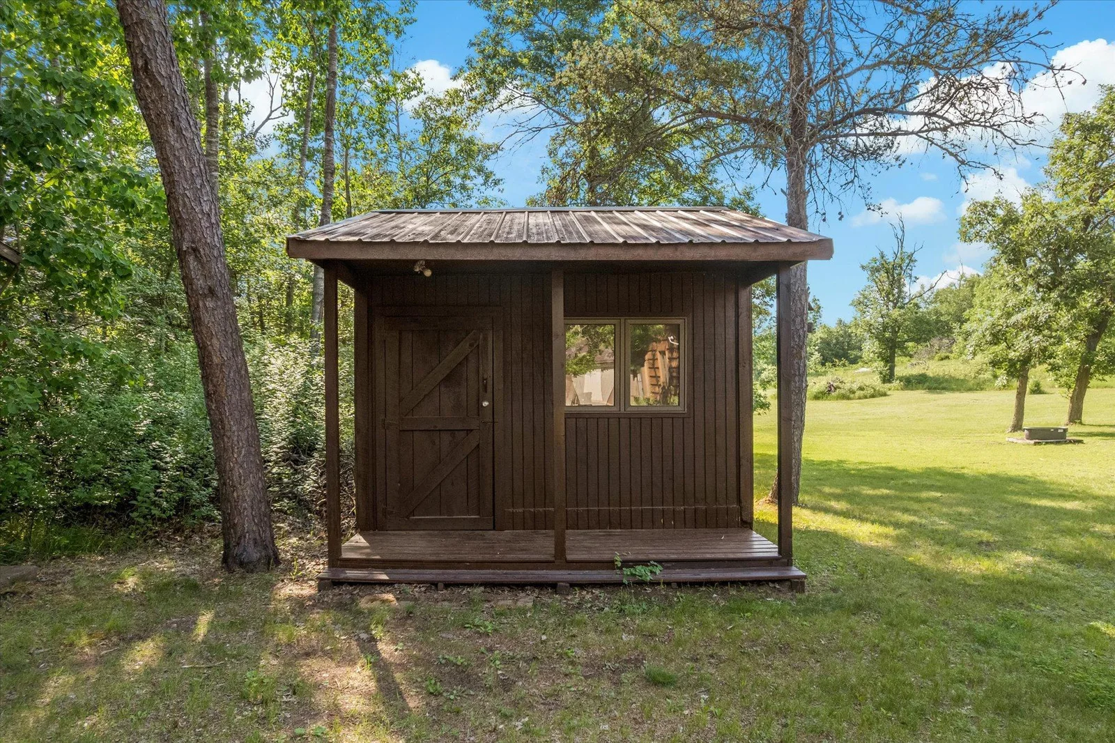 Sauna Cabin-  Currently used as another place to stay
