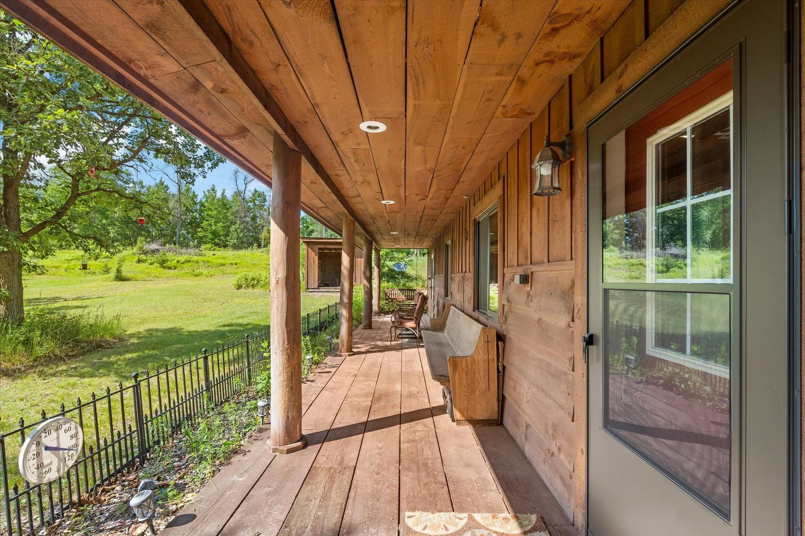 Large front porch for Beautiful views