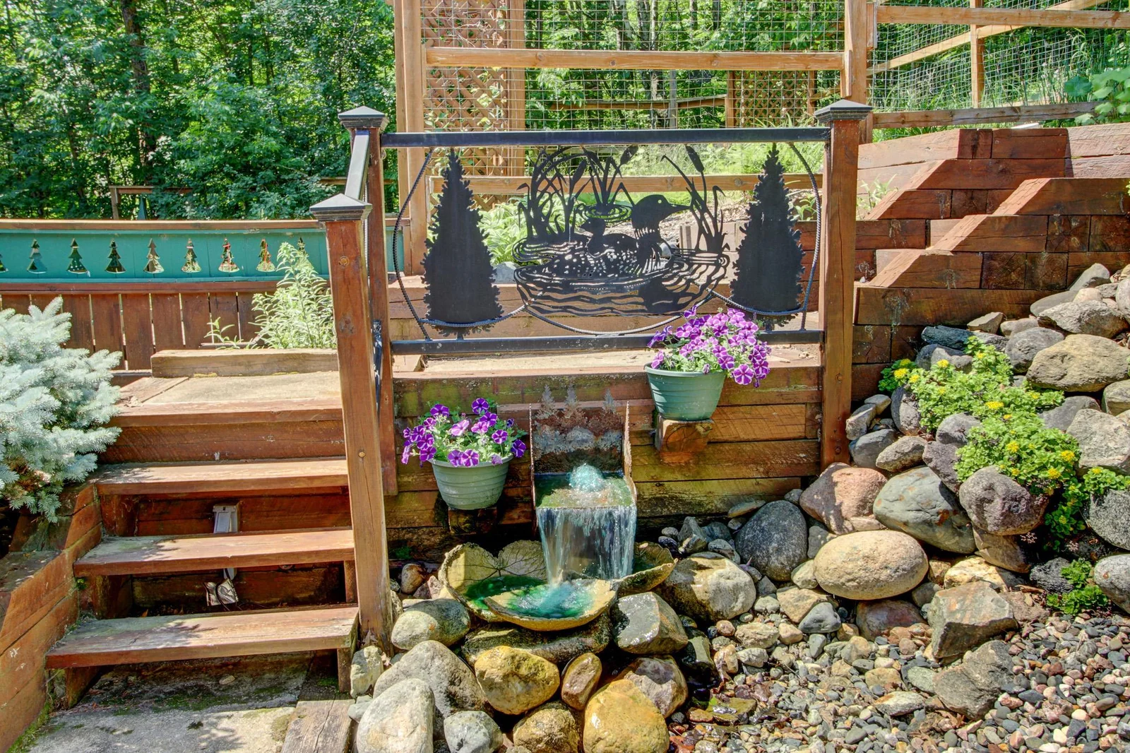 Rock Garden Water Fall