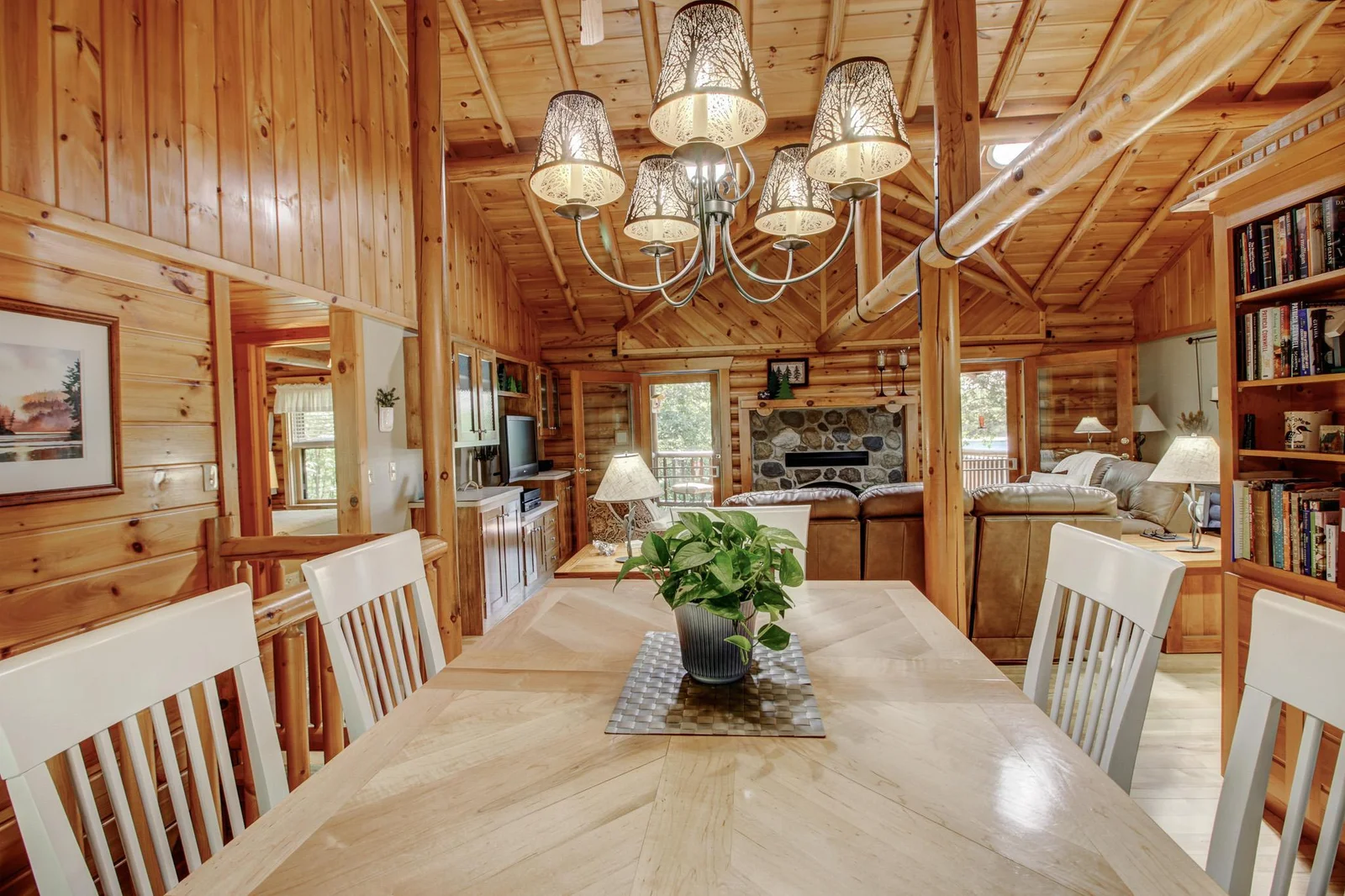 Dining room to Living area