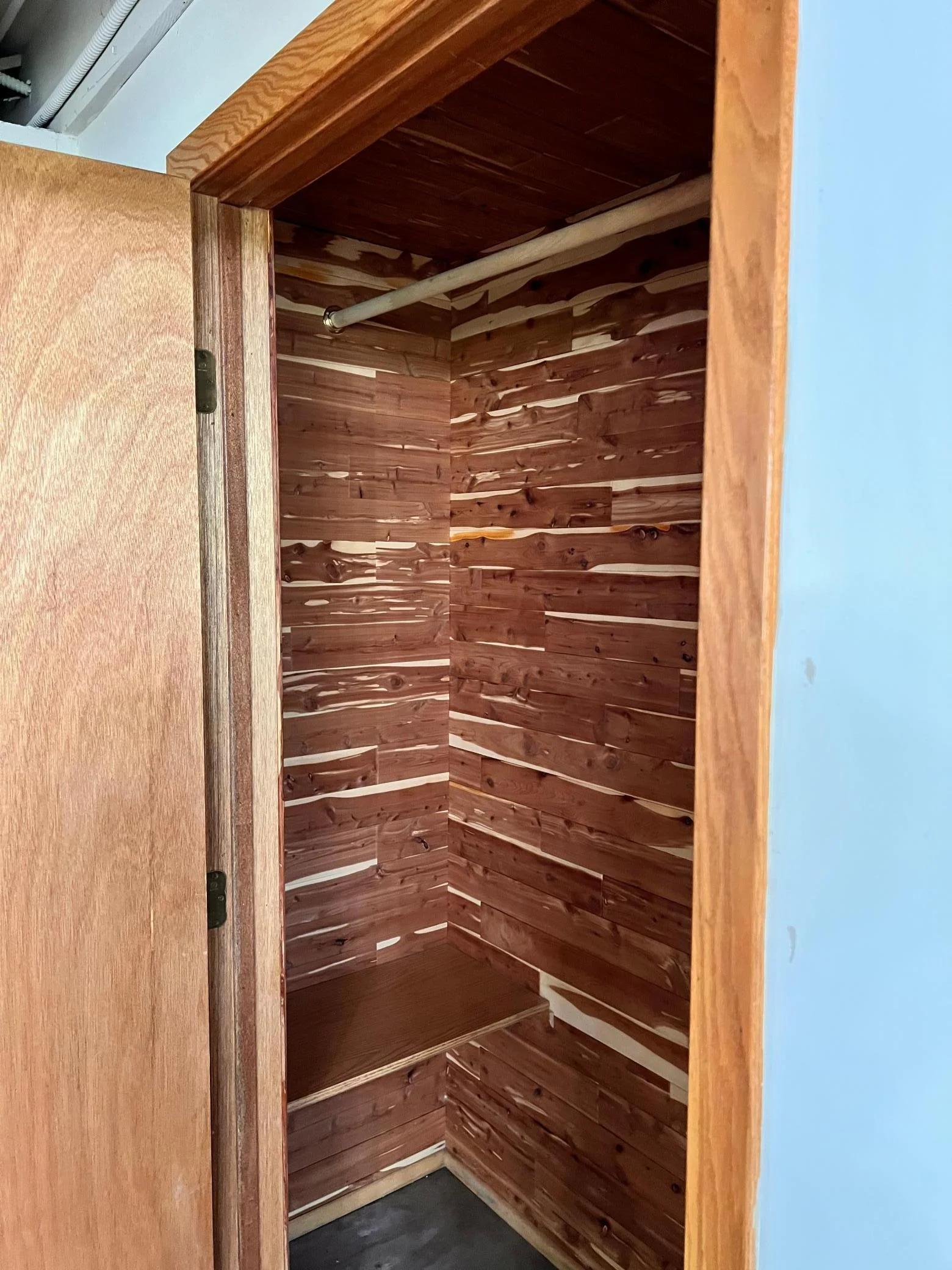 Cedar closet