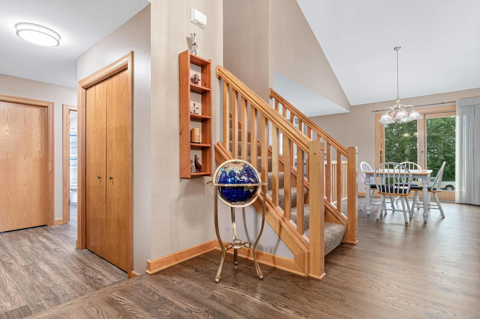 The hardwood floors were refinished in June 2025.