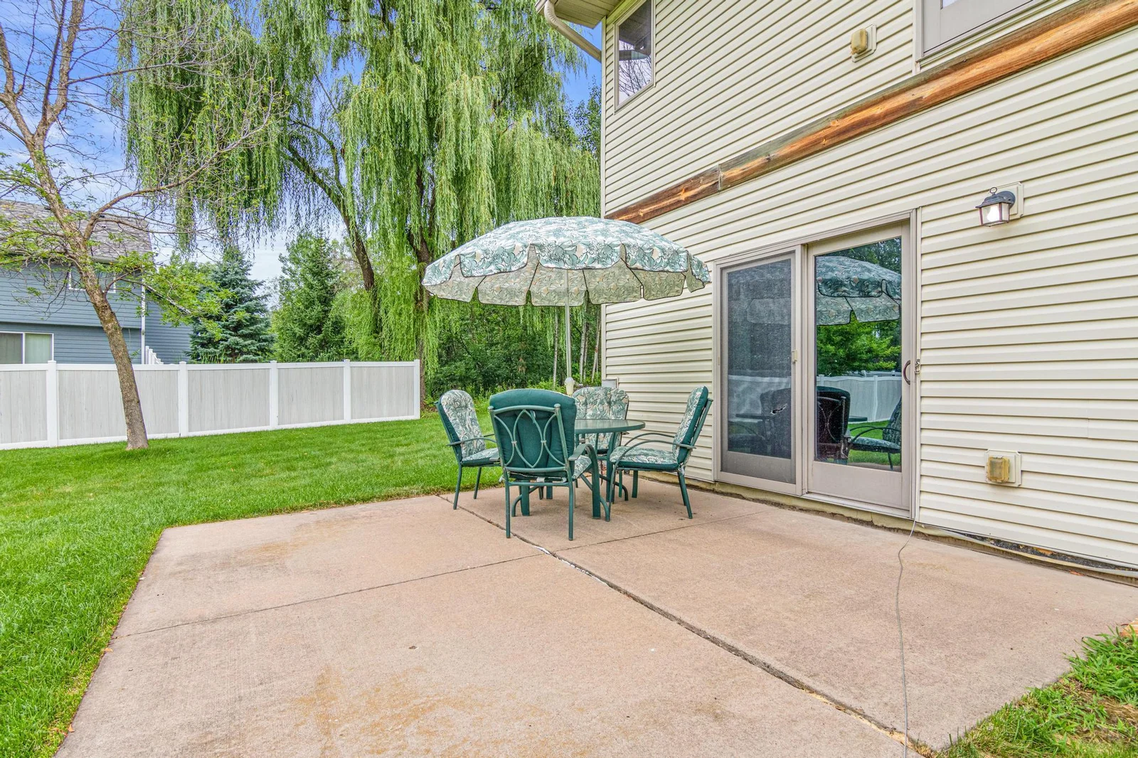 There is a lot of warm weather left this year to enjoy your new home and patio!