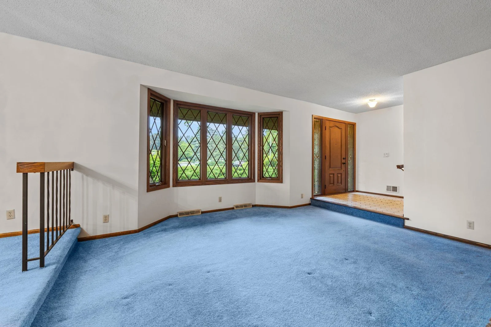 The formal living room off the foyer.