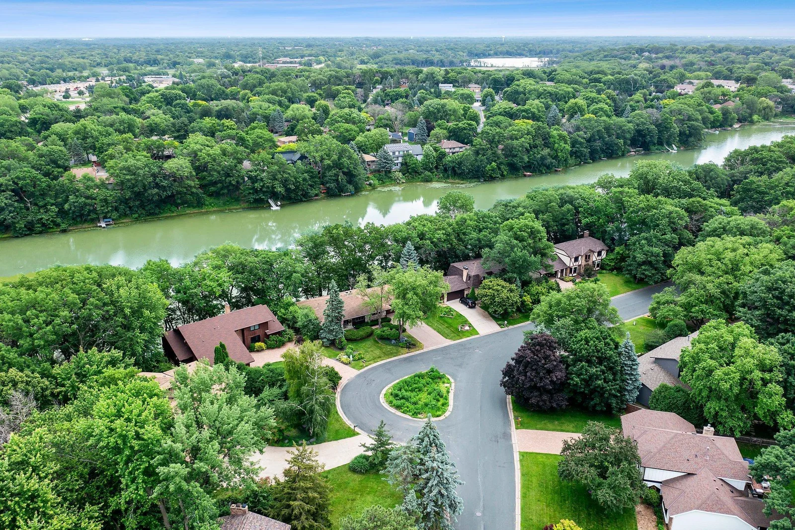 Aerial View of 1267 Nursery Hill Lane.