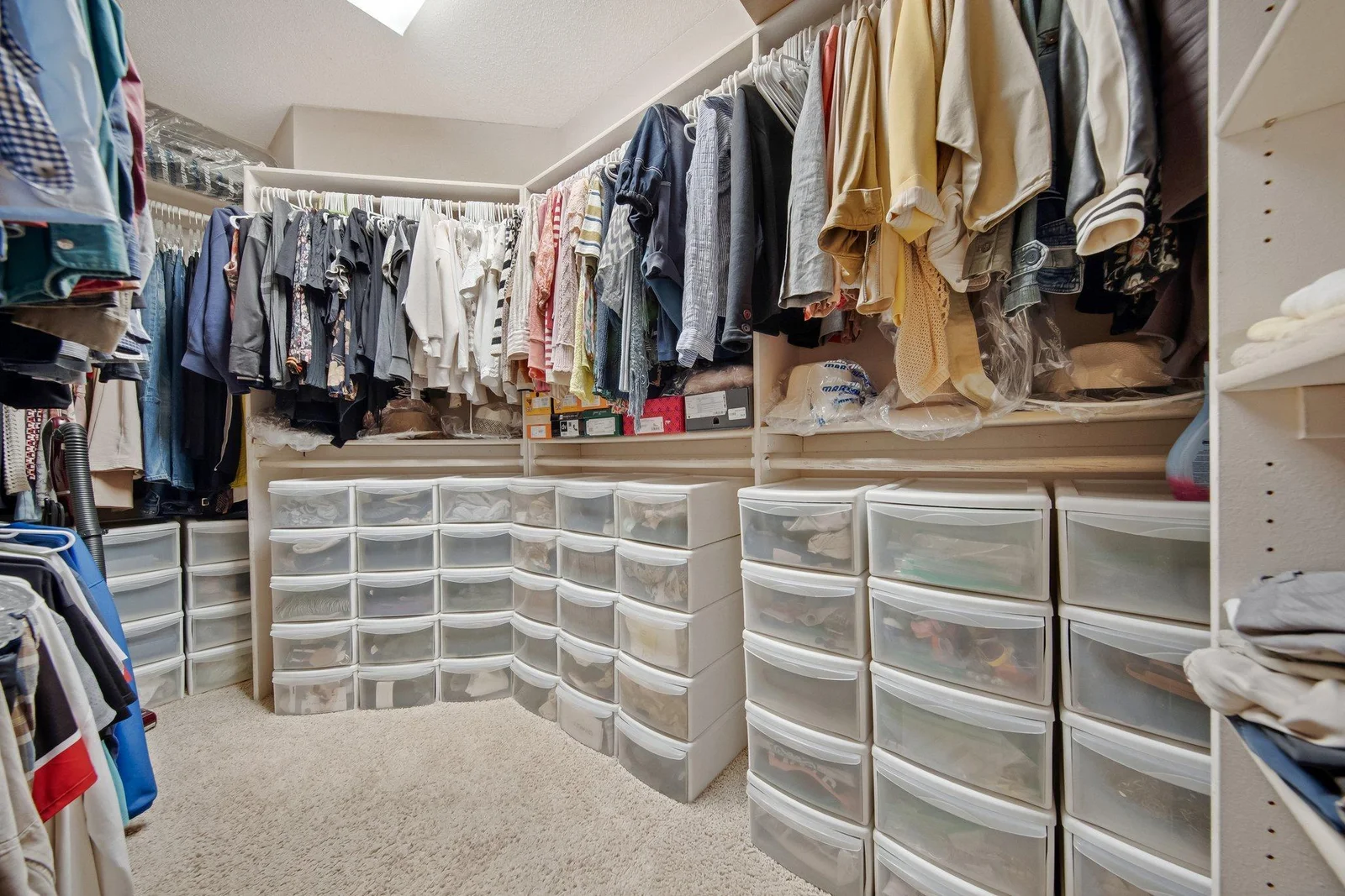 Large walk-in closet