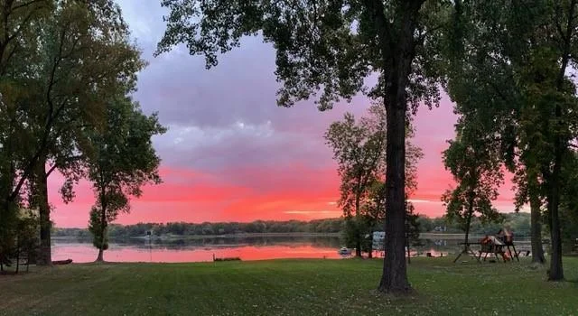 Beautiful skys throughout the year that can be viewed from the deck or the expansive lawn