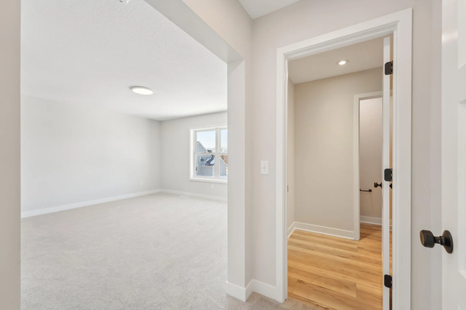 Entrance into Owners Bedroom and Bathroom