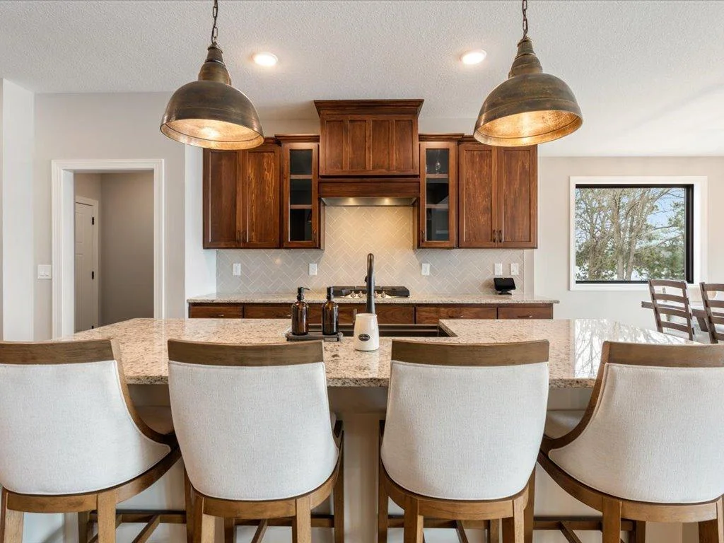 You will love the custom cabinets.