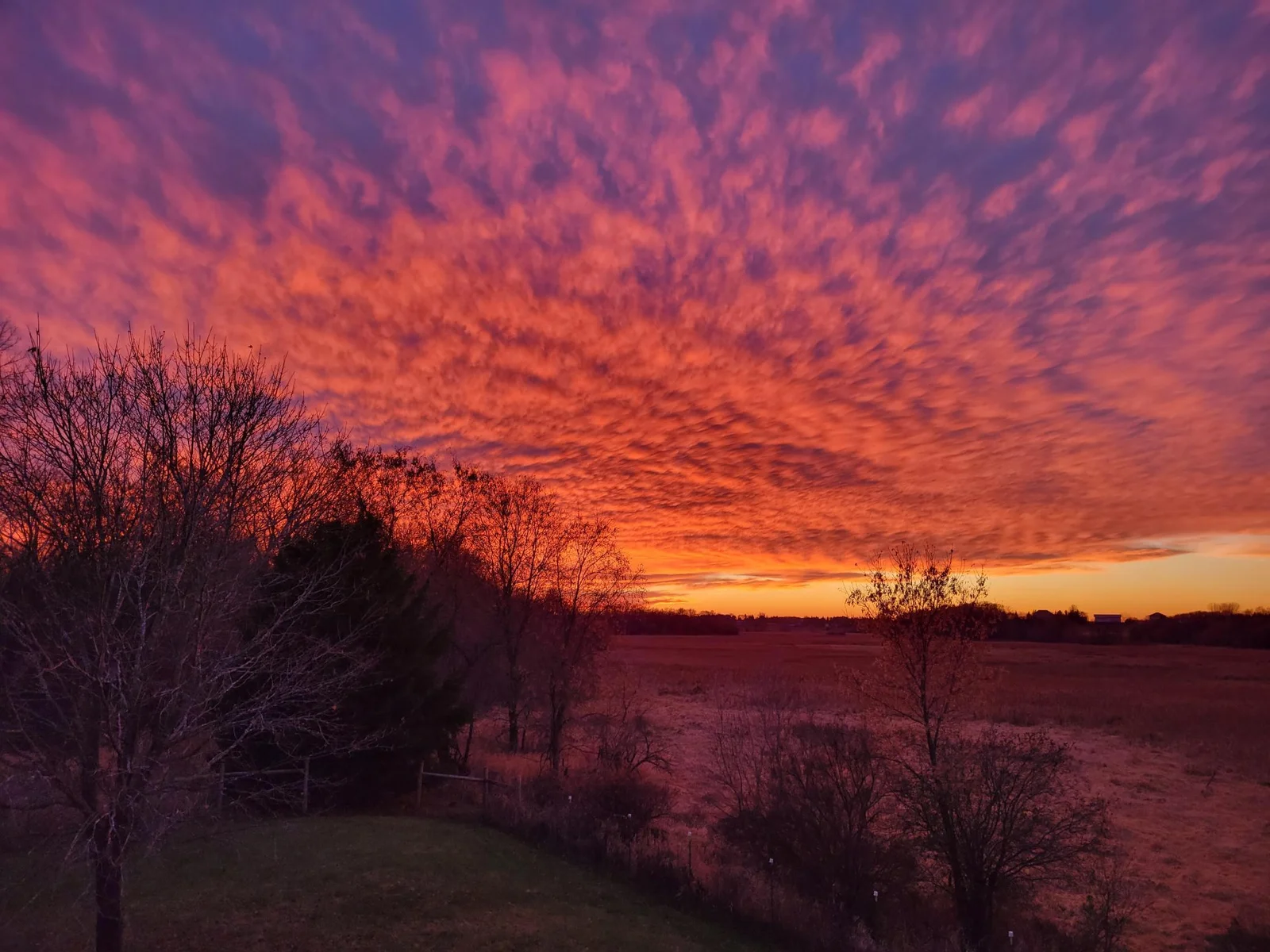 Enjoy these sunsets from your deck or patio!
