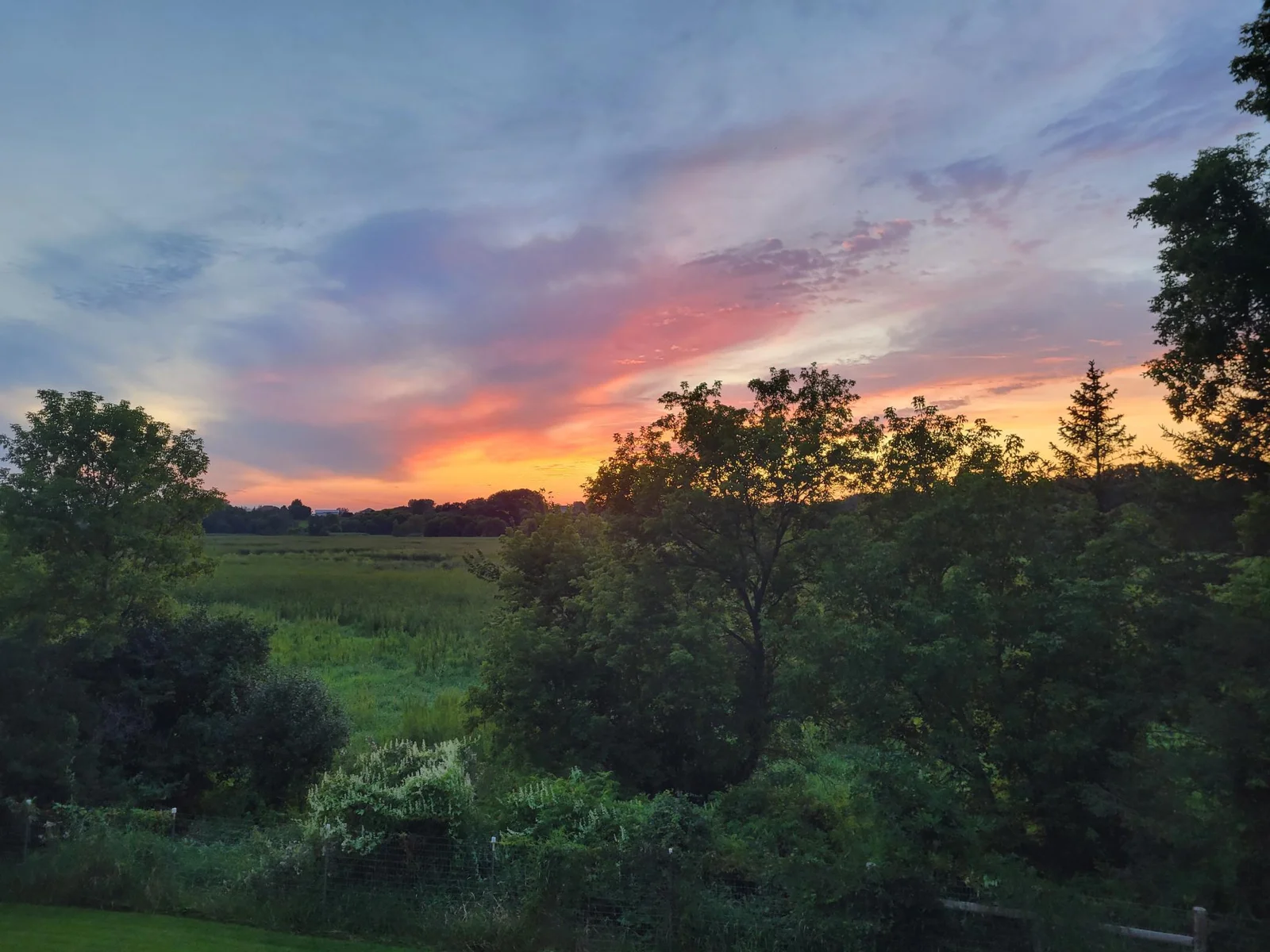 Enjoy these sunsets from your deck or patio!