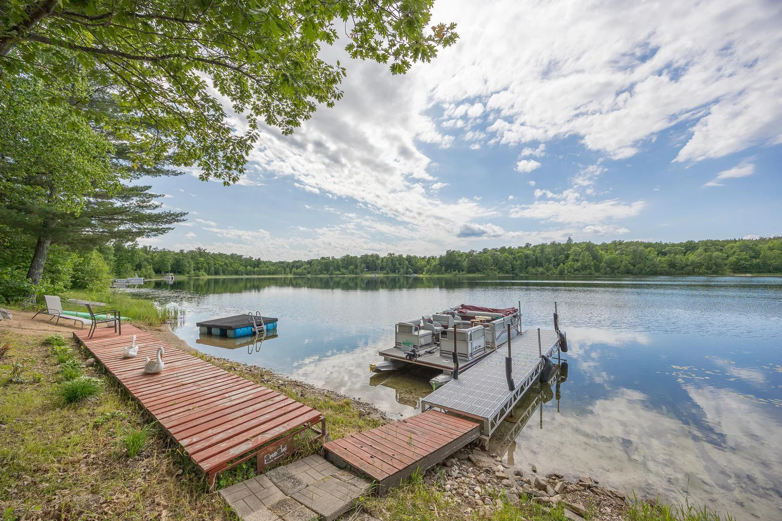 Lakeside decking