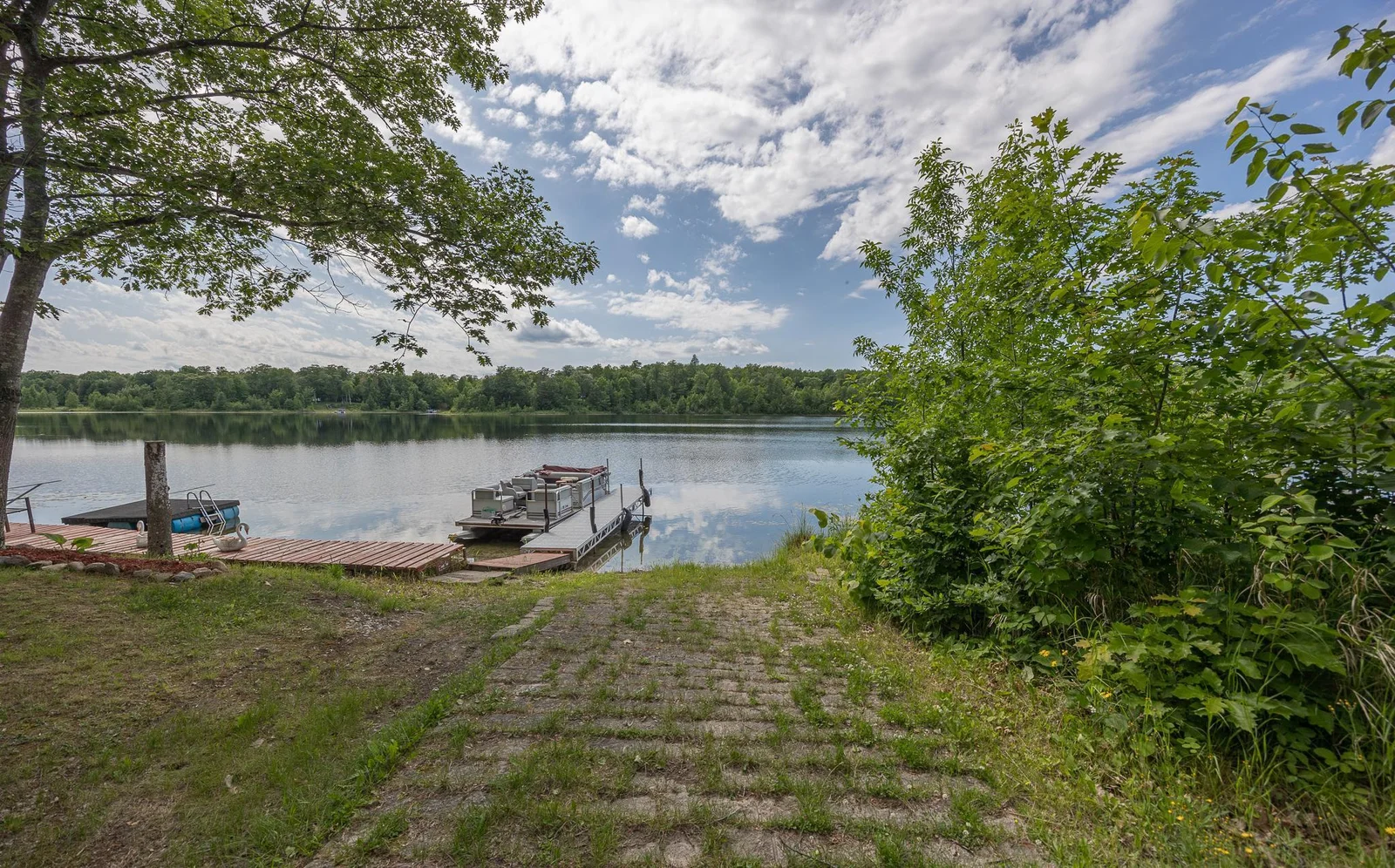 Private boat landing