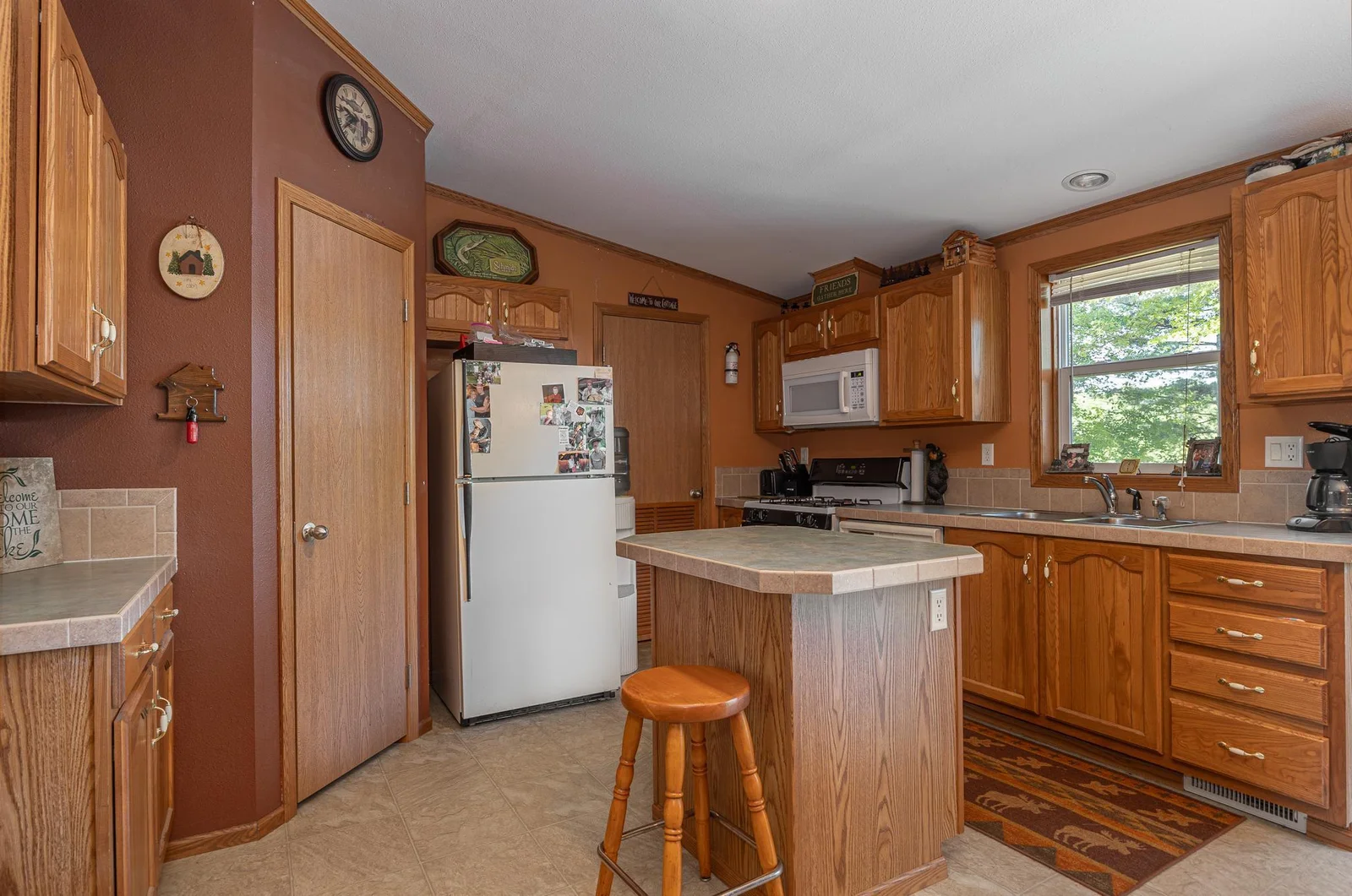 Kitchen with large pantry