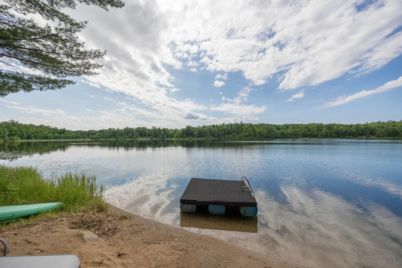 Nice swimming shoreline