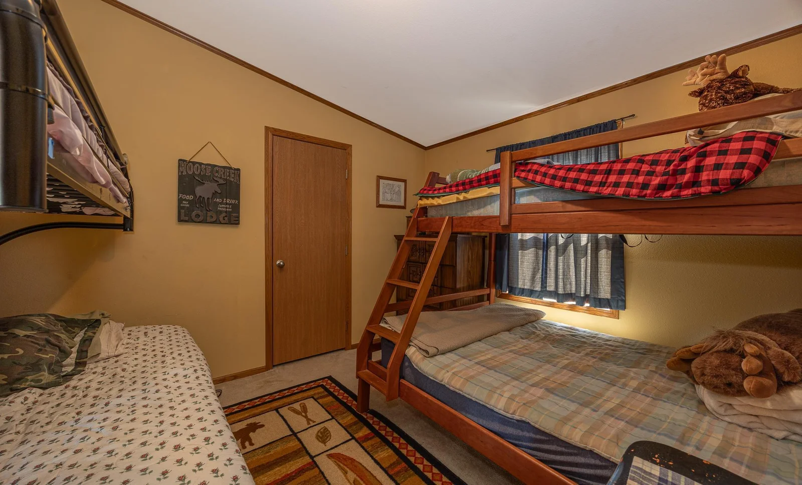 Bedroom with large closet
