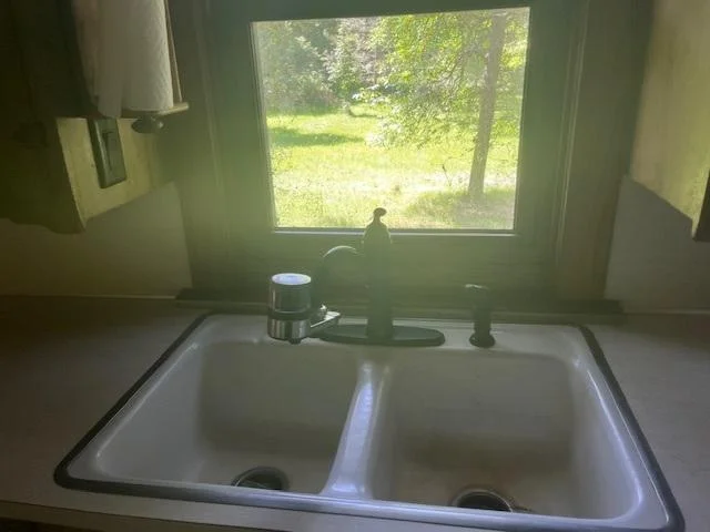 Kitchen view of open back yard.jpg