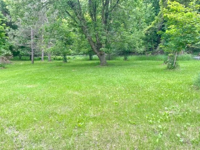 level yard -if want to add on to home