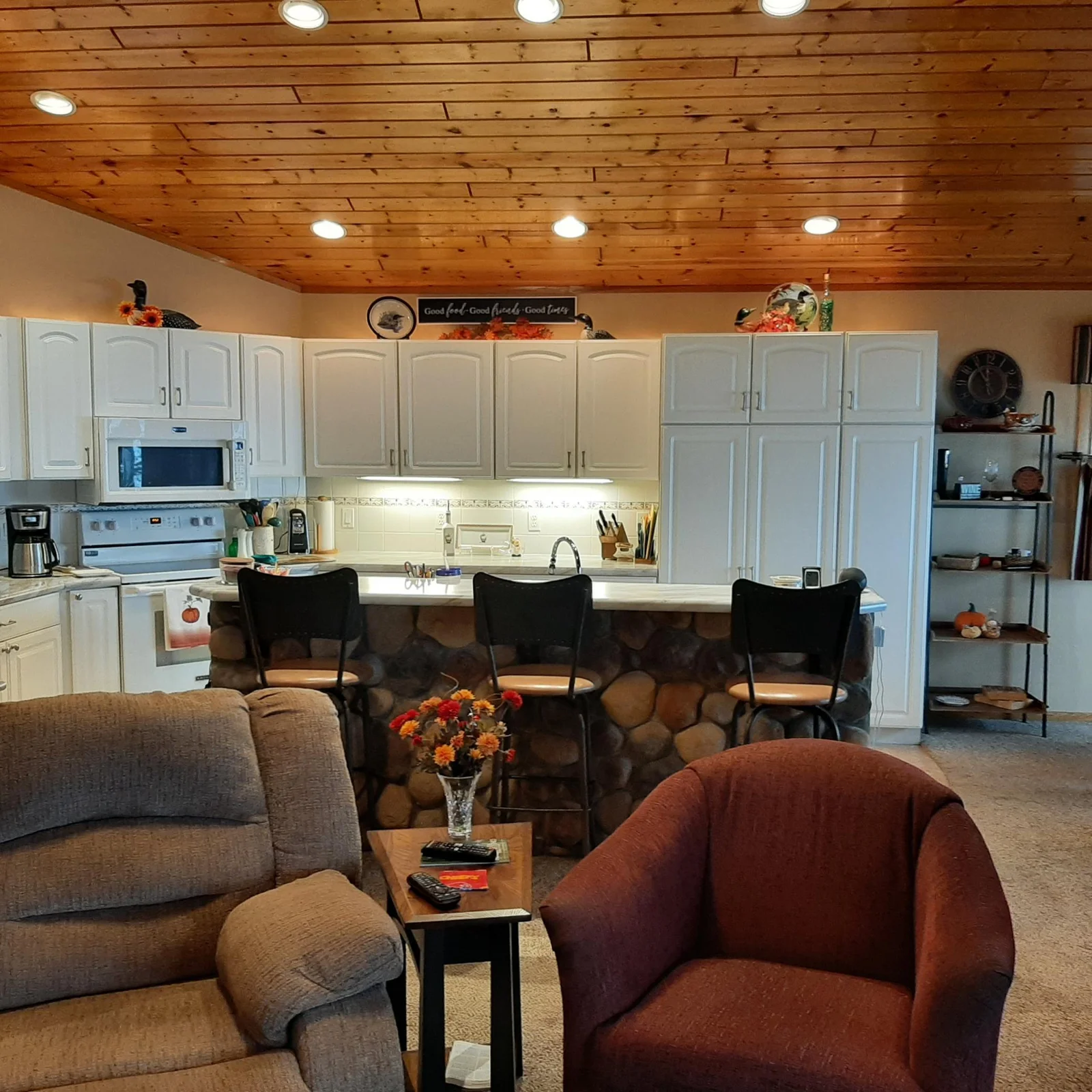 Large open Living/Dining/Kitchen