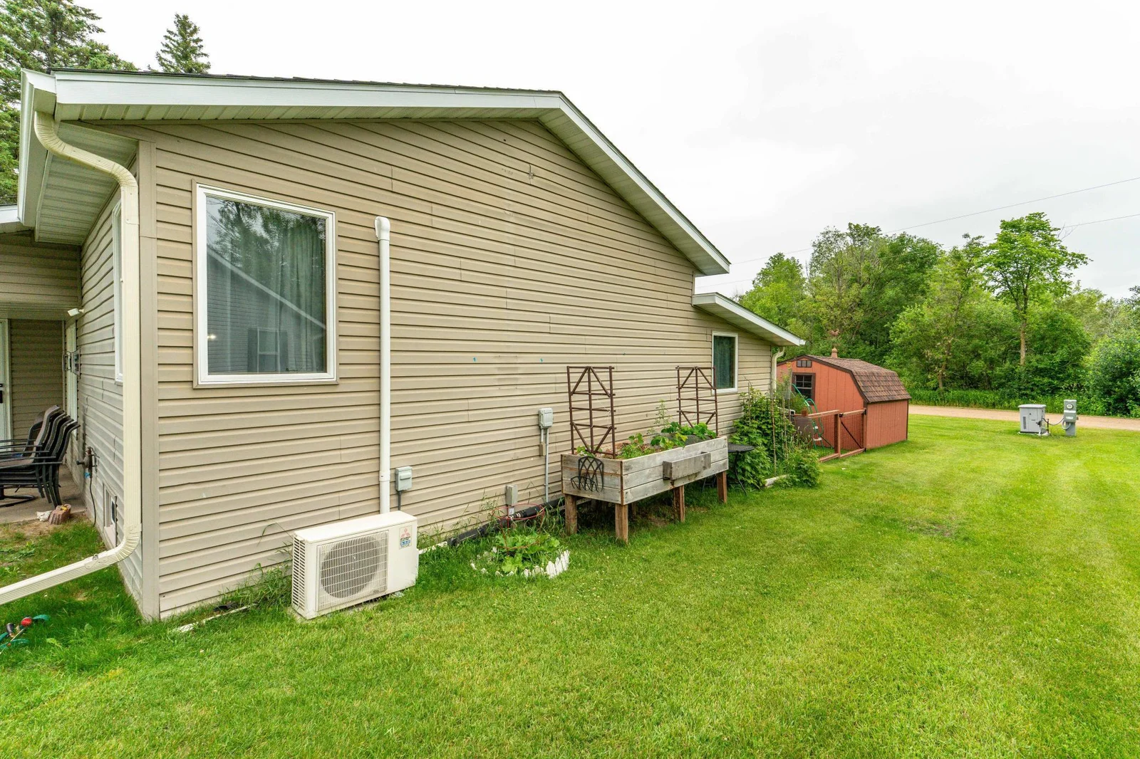 S. Side of home