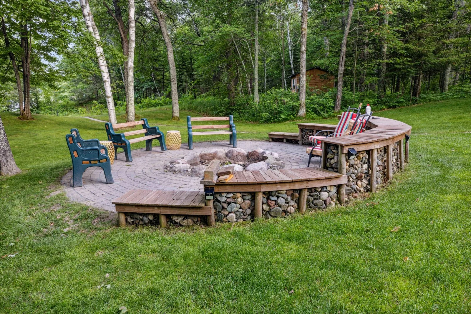 outdoor gathering area