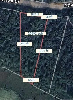 Lot 51 Dimensions on MLS map